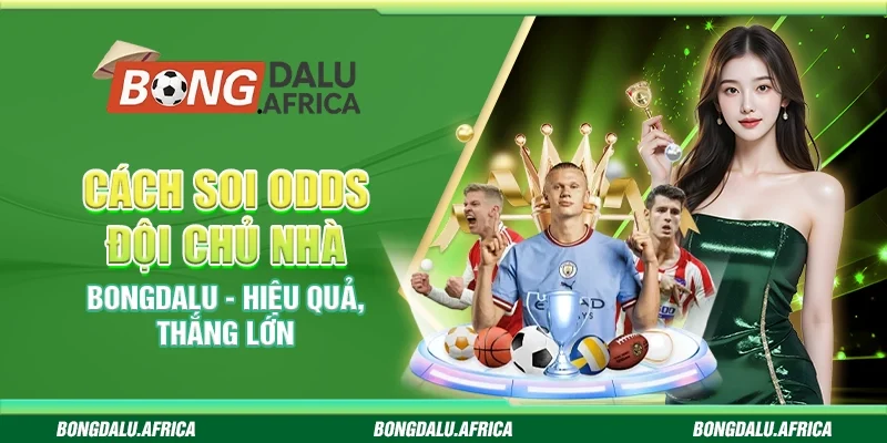 Soi Odds Đội Chủ Nhà Bongdalu – Hiệu Quả, Thắng Lớn