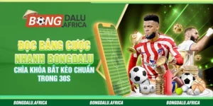 Đọc bảng cược nhanh Bongdalu - Chìa khóa bắt kèo chuẩn trong 30s