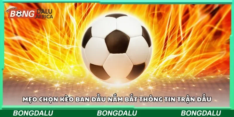 Mẹo chọn kèo ban đầu hiểu rõ các loại kèo cược