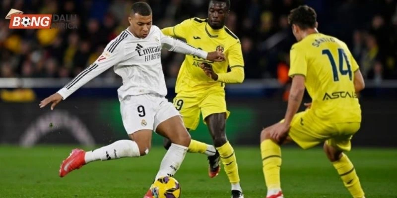 Phong độ Villarreal vs Real