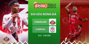 Soi tỷ lệ kèo nhà cái Sunderland vs Liverpool - NHA, 12/02/2026